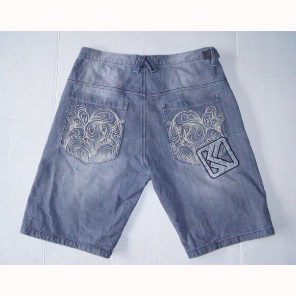 Vintage Karl Kani Jean Shorts - Picture 1 of 11
